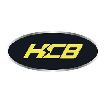 logo HCB jaune et noir